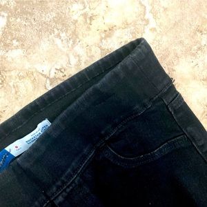 Old navy Size 6 tall mid rise skinny jeggings adjustable waist